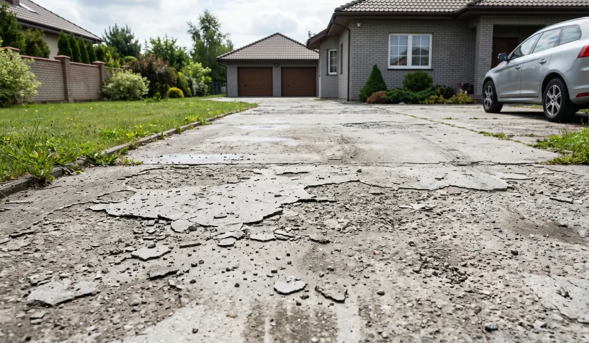 Why Is My Concrete Driveway Flaking? Common Causes and What Chicago Homeowners Should Do